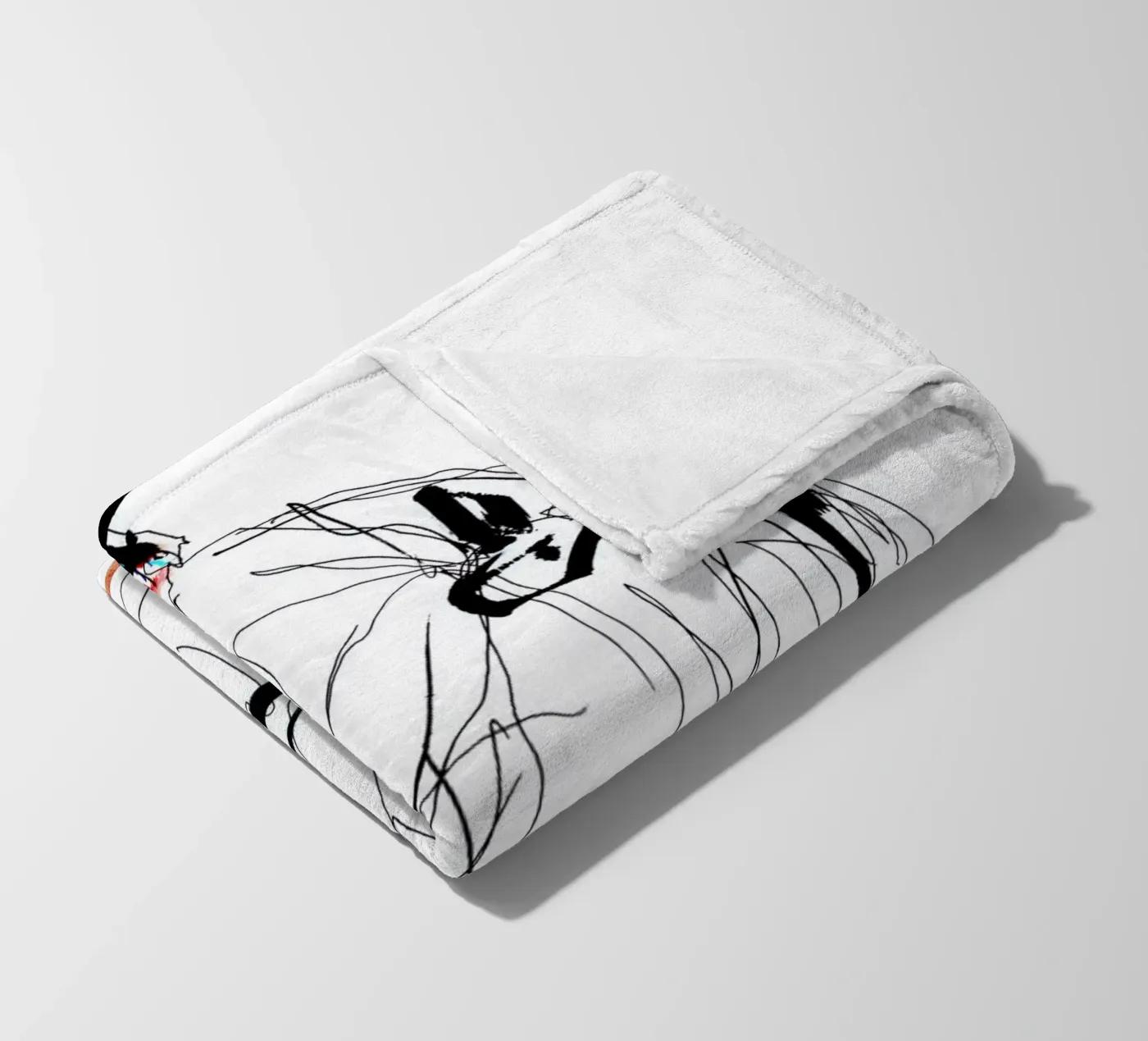 waiting fleecedeken van k i m