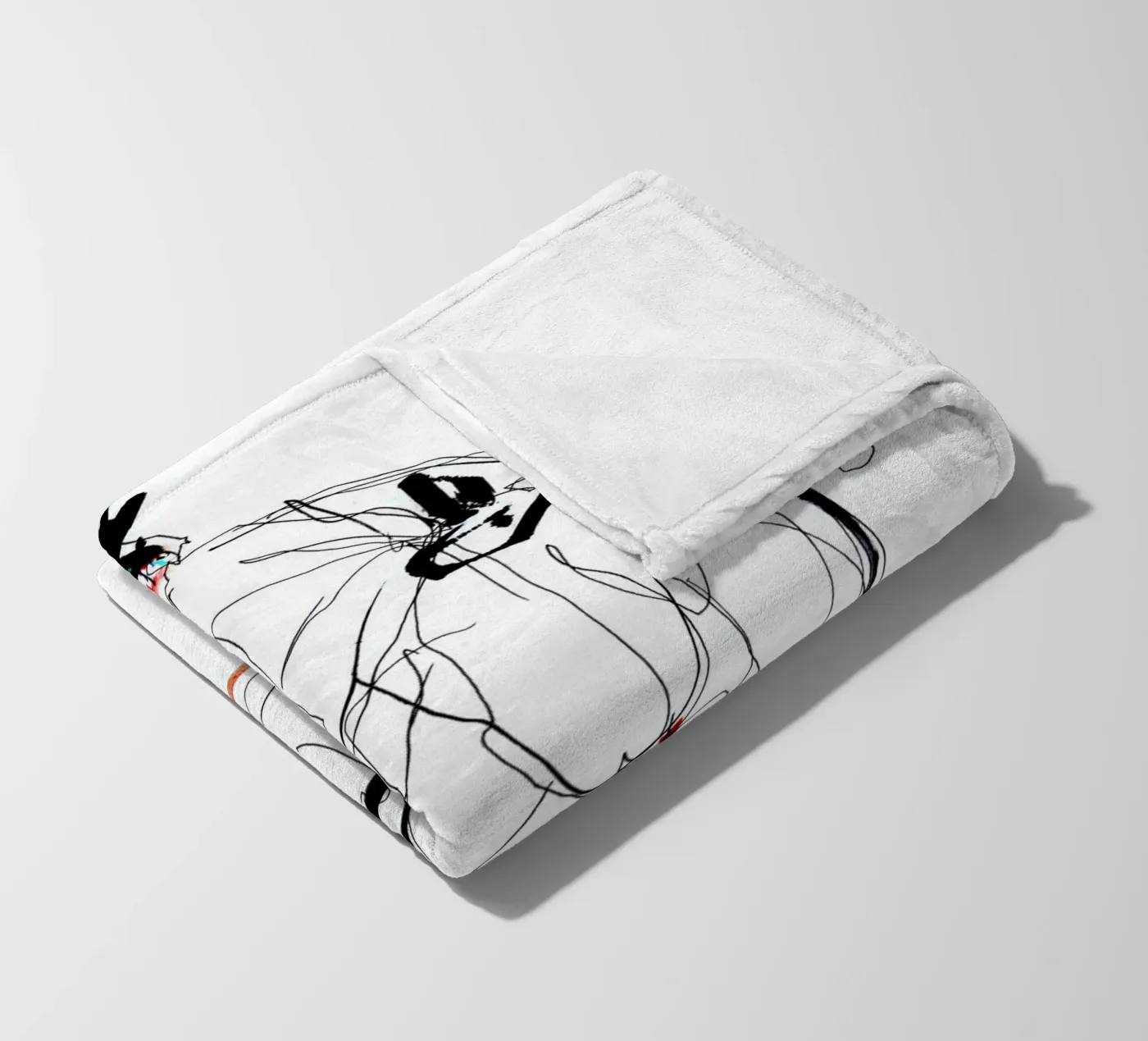 waiting fleecedeken van k i m