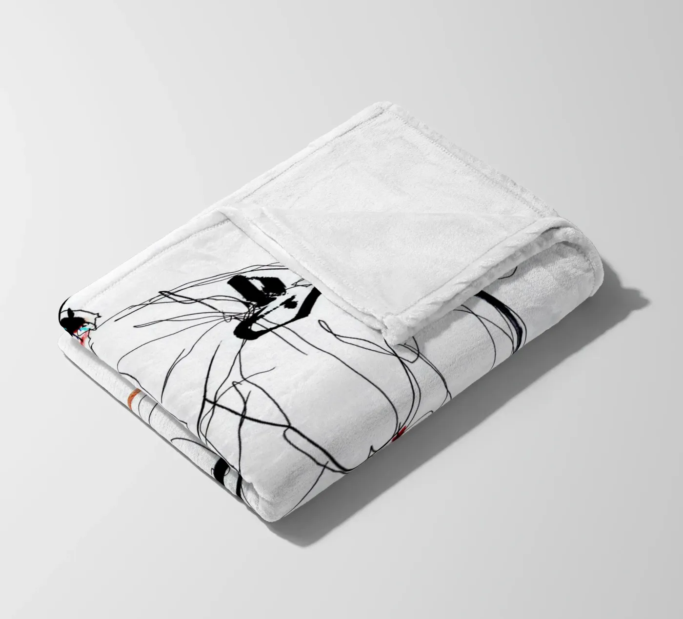 waiting fleecedeken van k i m