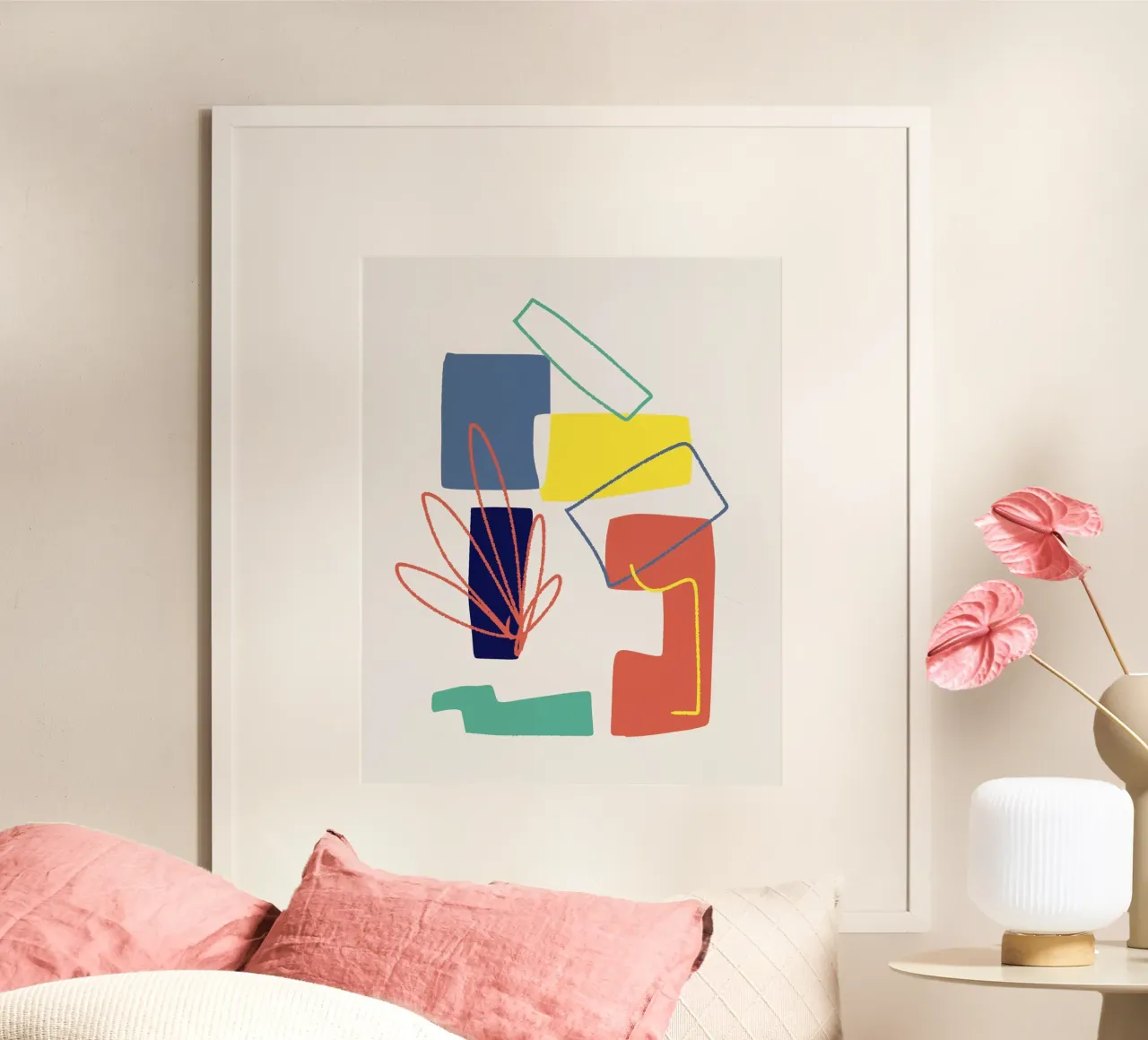 Tri color mash up 06 poster by Little Dean