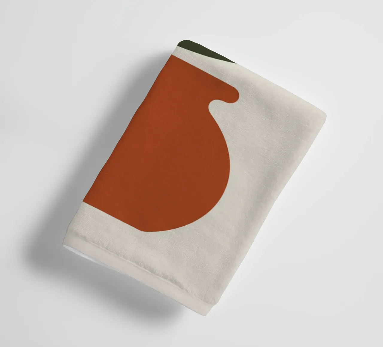 Retro pot with abstract bloom asciugamano da bagno da LisaArtes