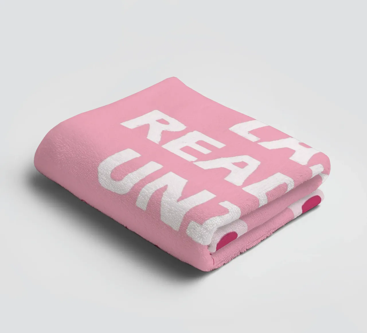 Lazy Readers Union Read Slow Feel Deep towel by vintagepod
