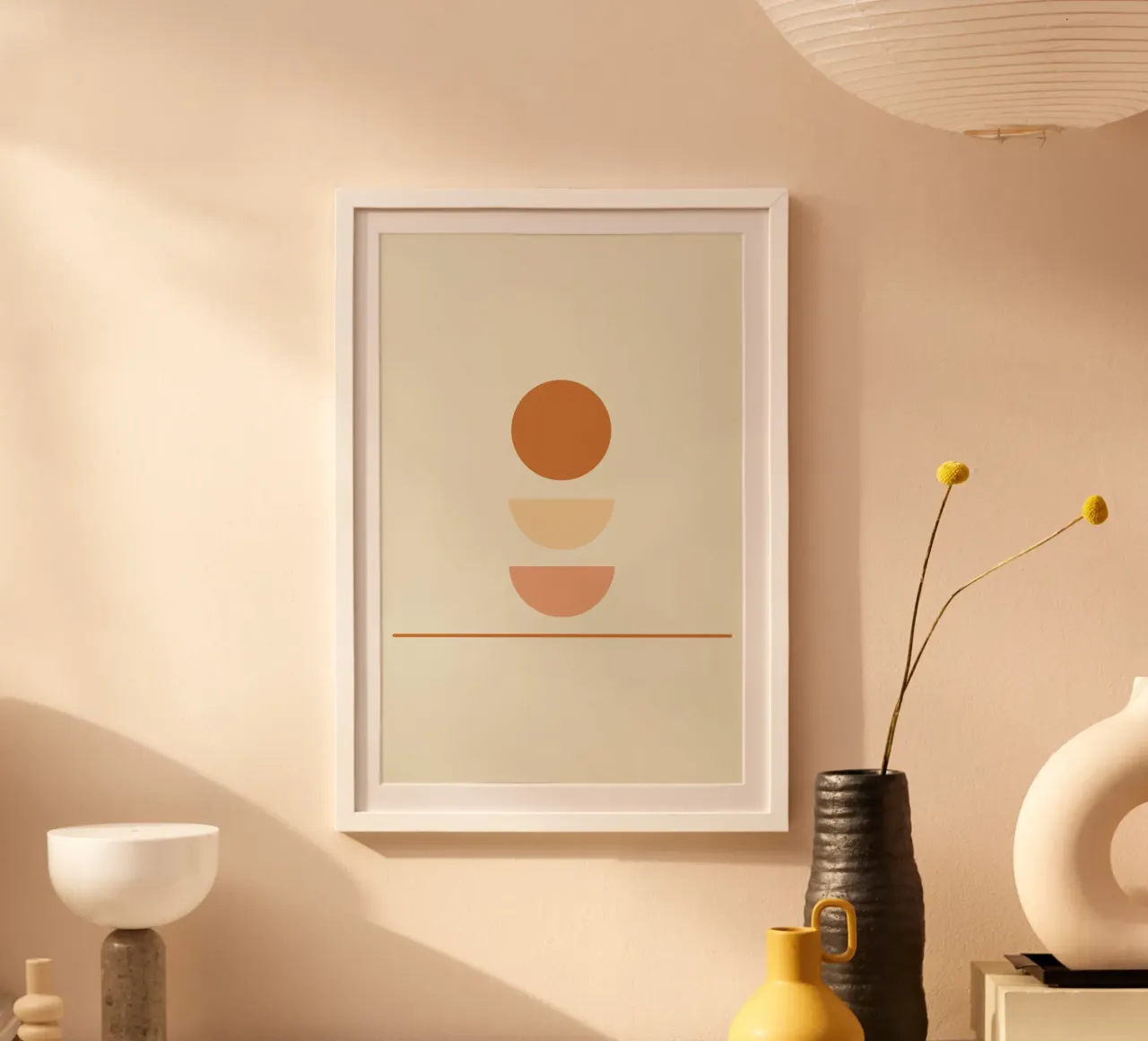 Rising Harmony poster con telaio in plastica da LisaArtes