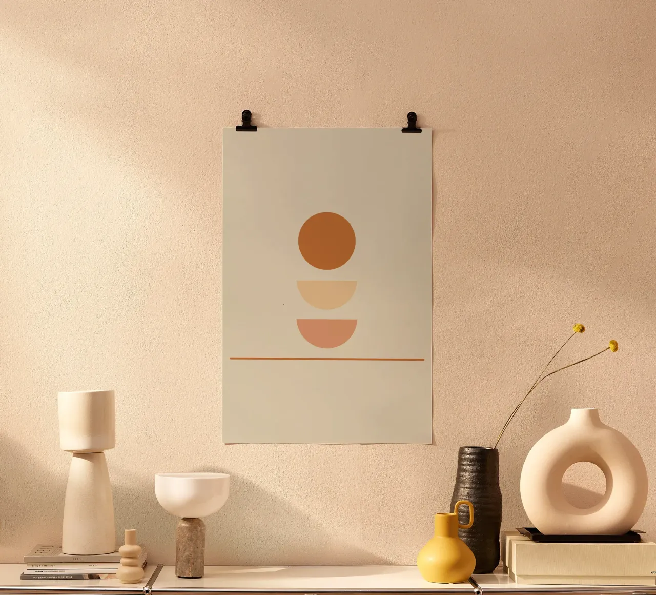 Rising Harmony poster con telaio in plastica da LisaArtes