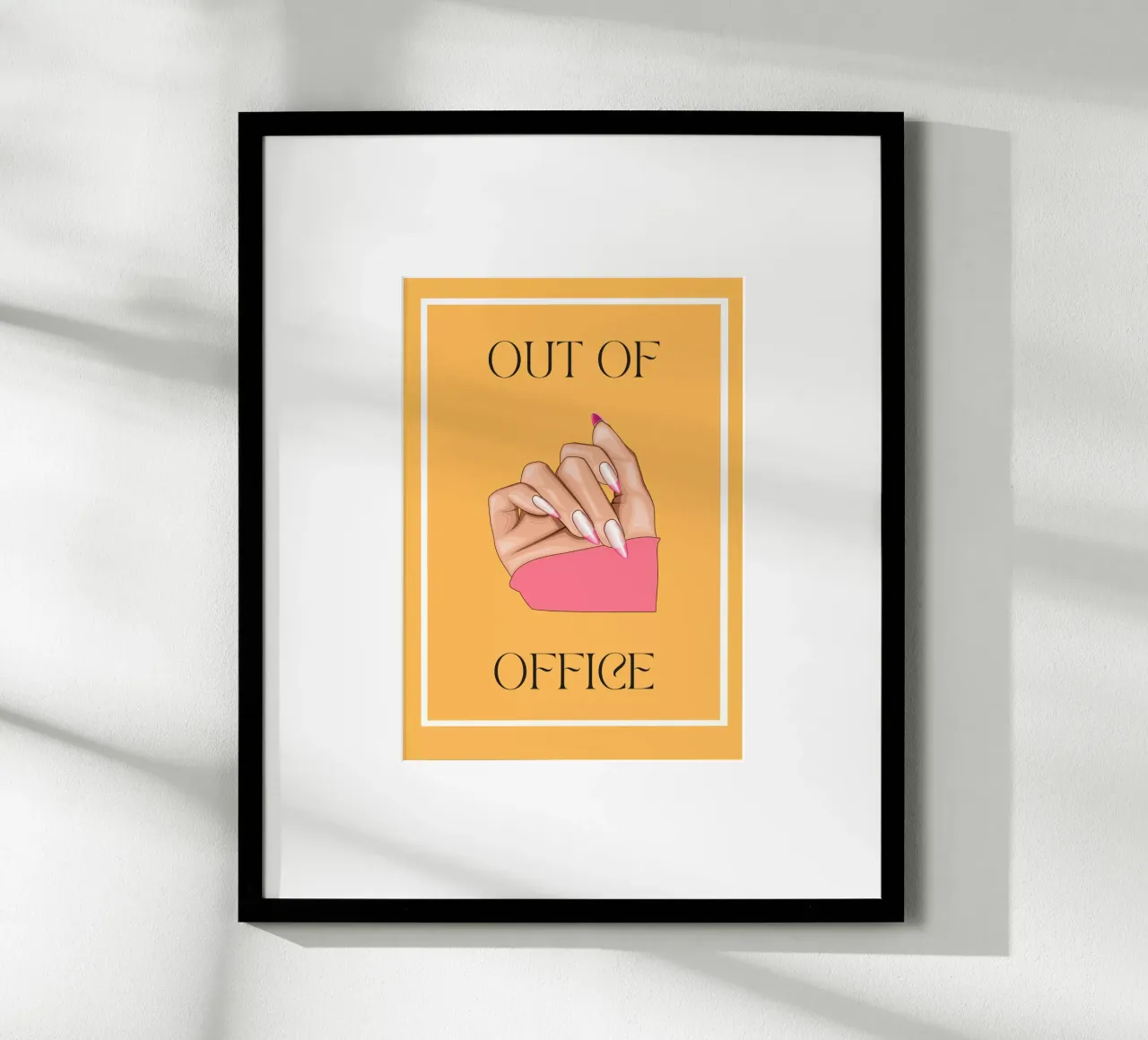 Out of Office | Digital Art | Print | Fun | Contemporary carta hahnemühle da PrintCessStudio