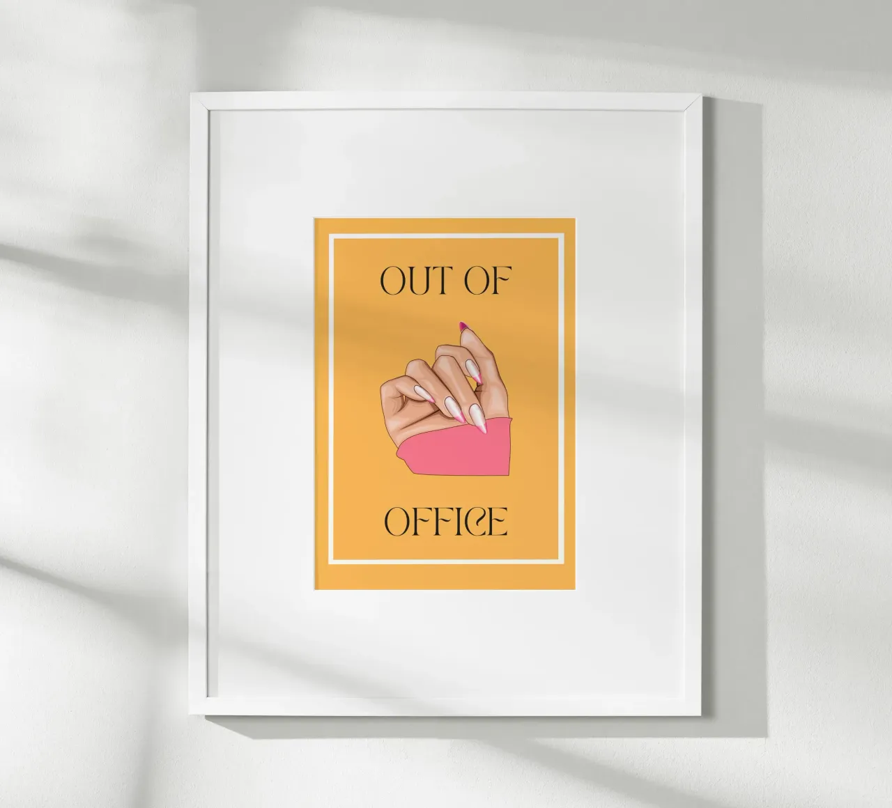 Out of Office | Digital Art | Print | Fun | Contemporary carta hahnemühle da PrintCessStudio