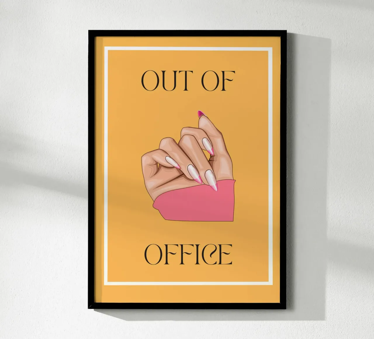Out of Office | Digital Art | Print | Fun | Contemporary carta hahnemühle da PrintCessStudio