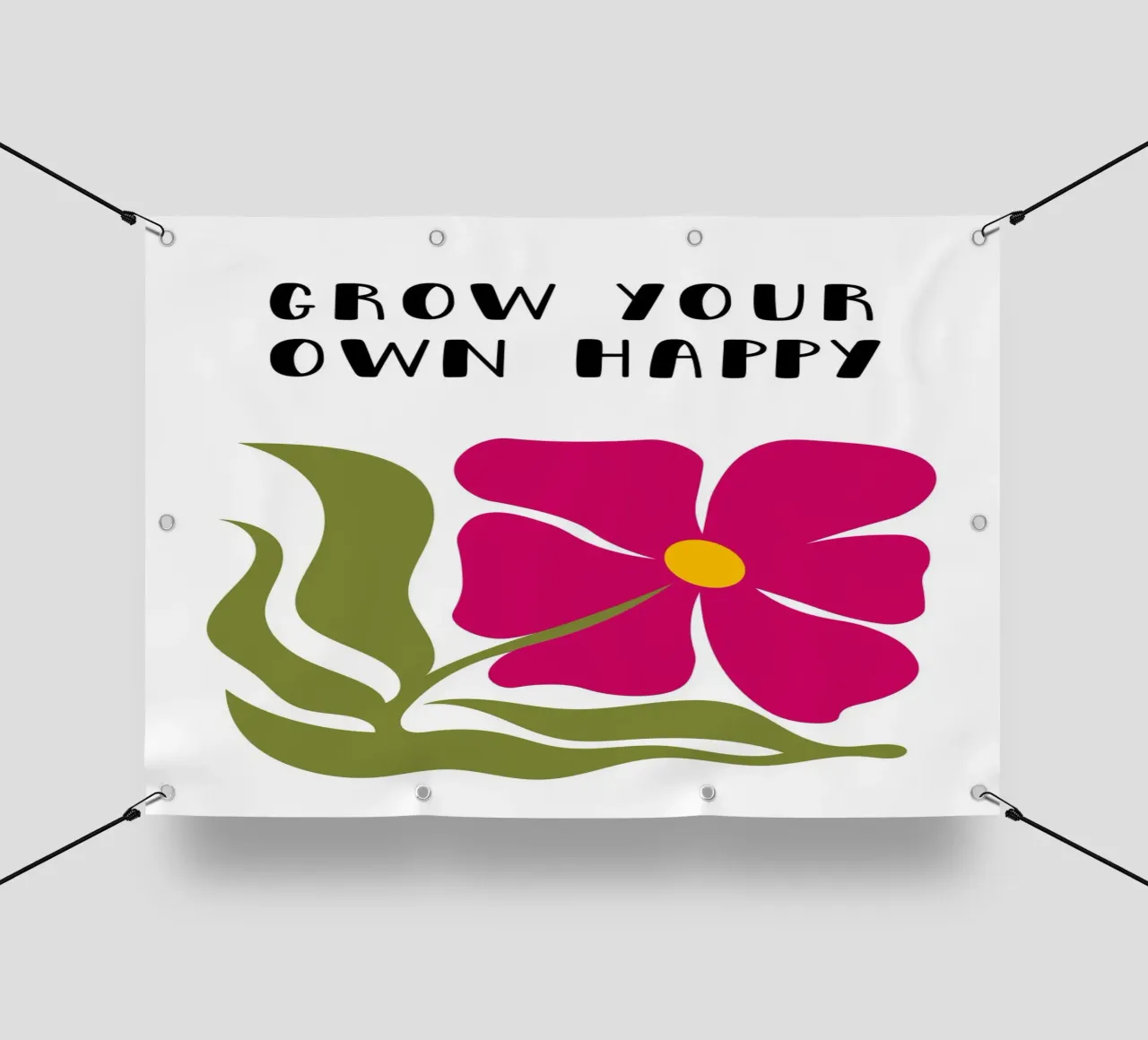 Grow your own happy telo in pvc da PinkCandyWalls