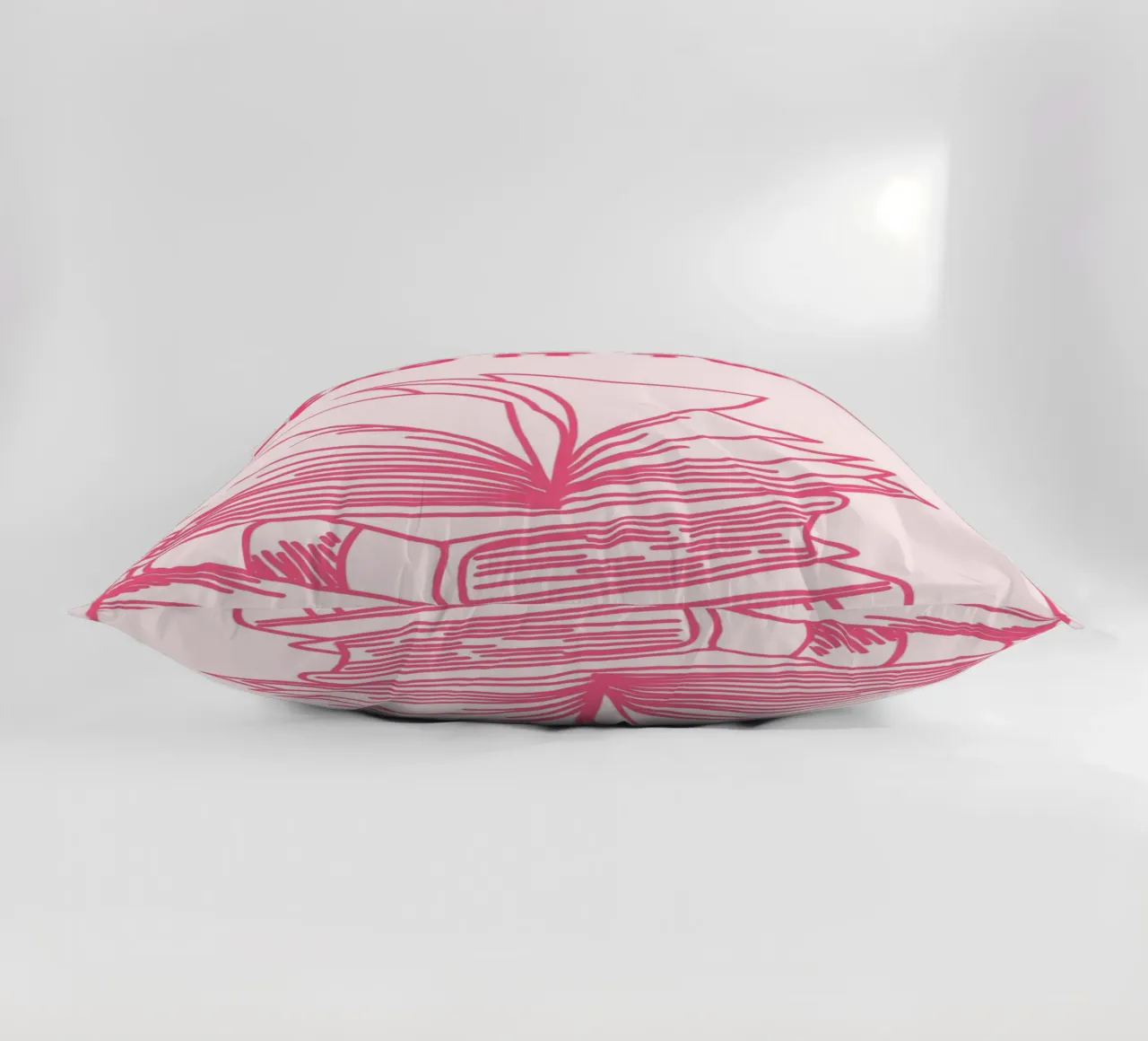 If It's Nice Read It Twice Book Print decorative cushion by vintagepod