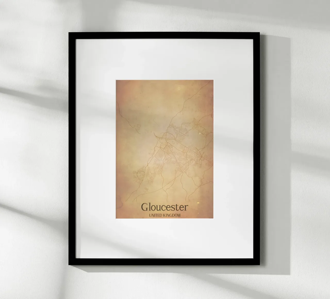 Gloucester UNITED KINGDOM poster da WorldPrint
