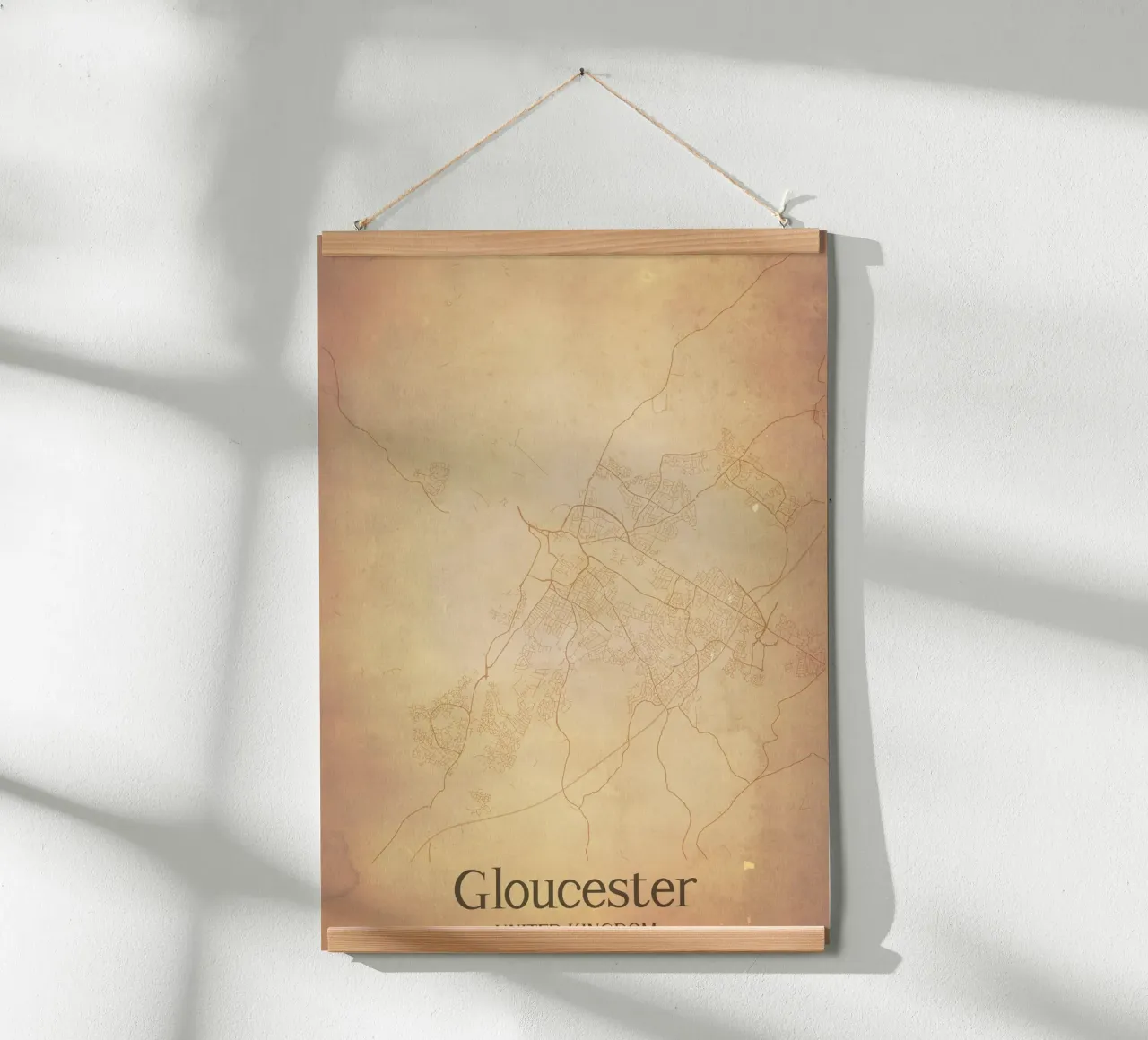 Gloucester UNITED KINGDOM poster da WorldPrint
