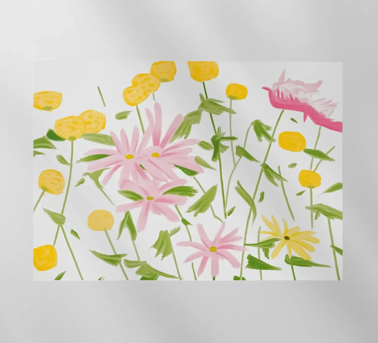 Alex Katz Fiori di primavera pellicola backlit da Marcobarshop