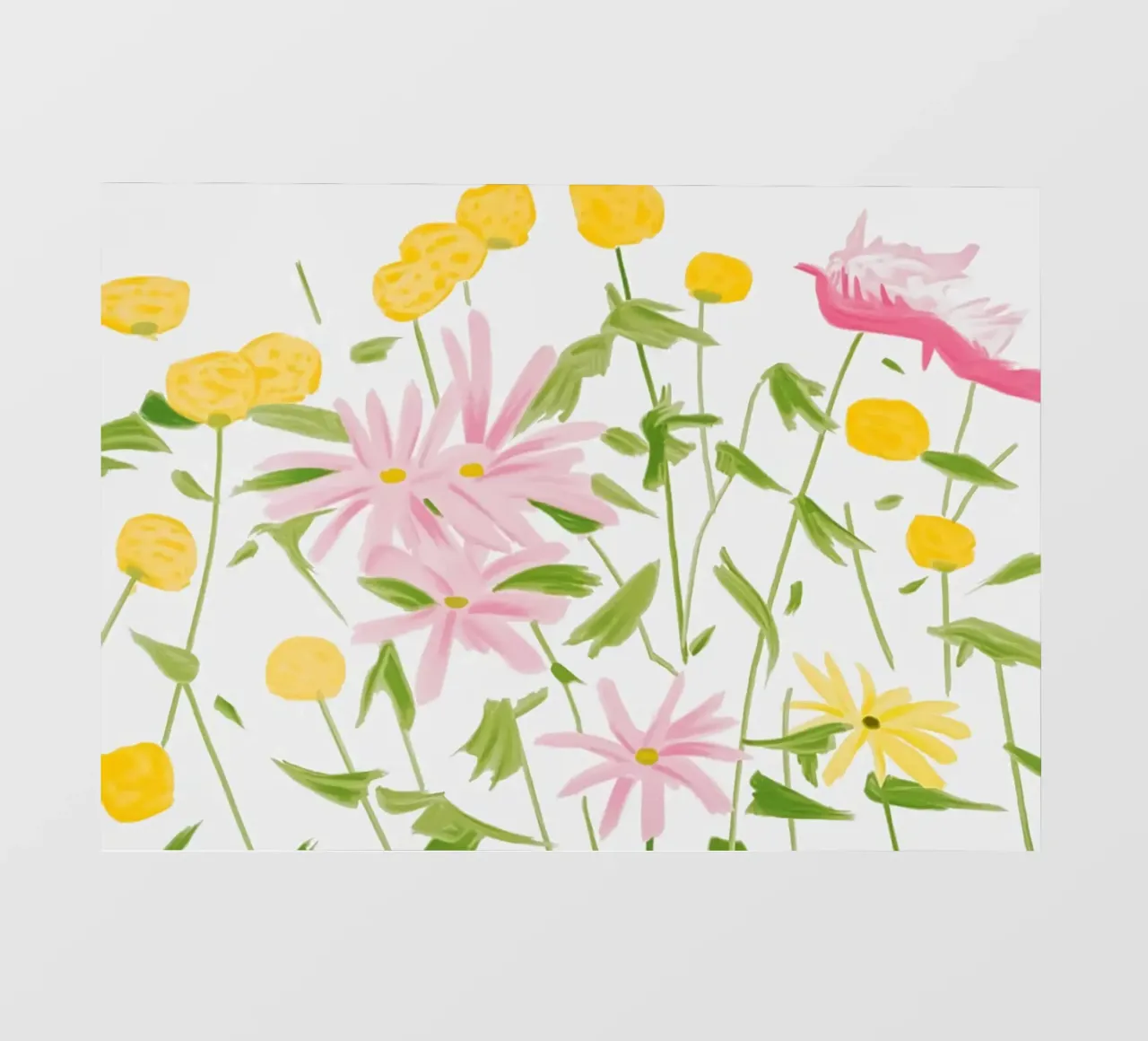 Alex Katz Fiori di primavera pellicola backlit da Marcobarshop