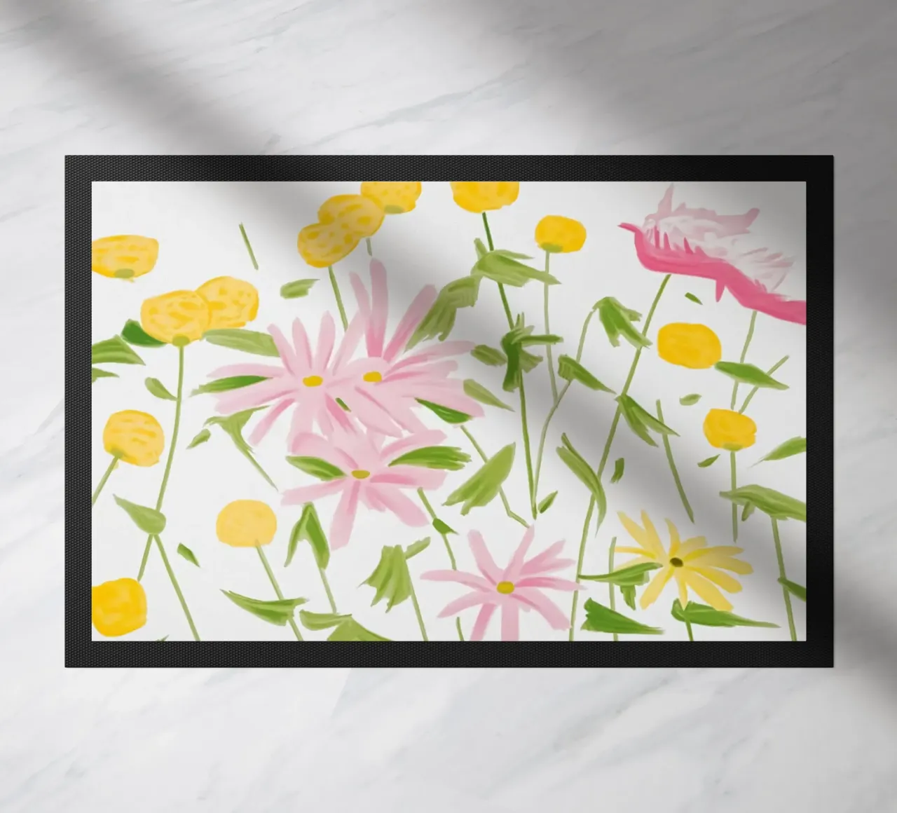 Alex Katz Fiori di primavera zerbino da Marcobarshop