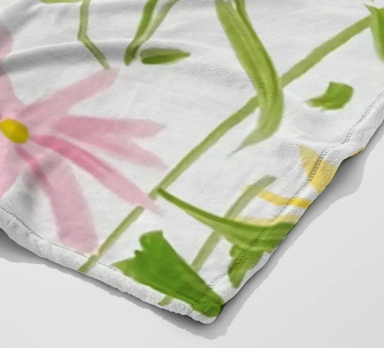 Alex Katz Fiori di primavera coperta in pile da Marcobarshop