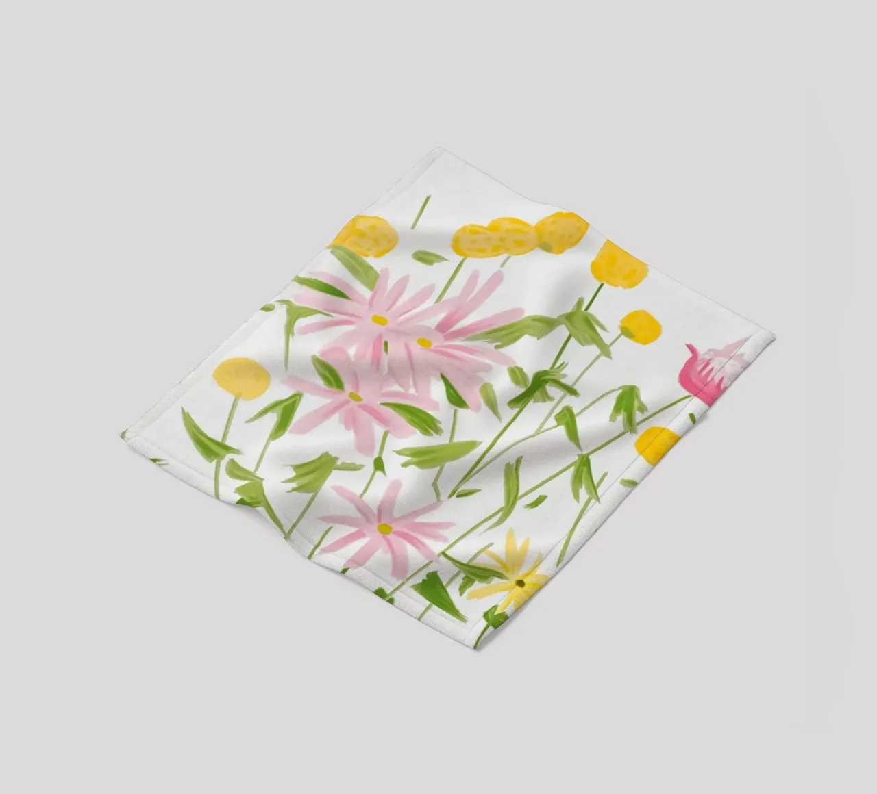 Alex Katz Fiori di primavera coperta in pile da Marcobarshop