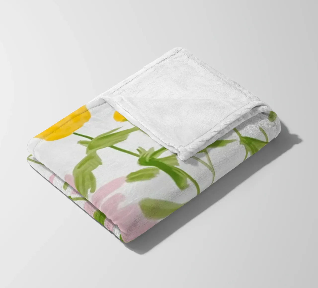 Alex Katz Fiori di primavera coperta in pile da Marcobarshop