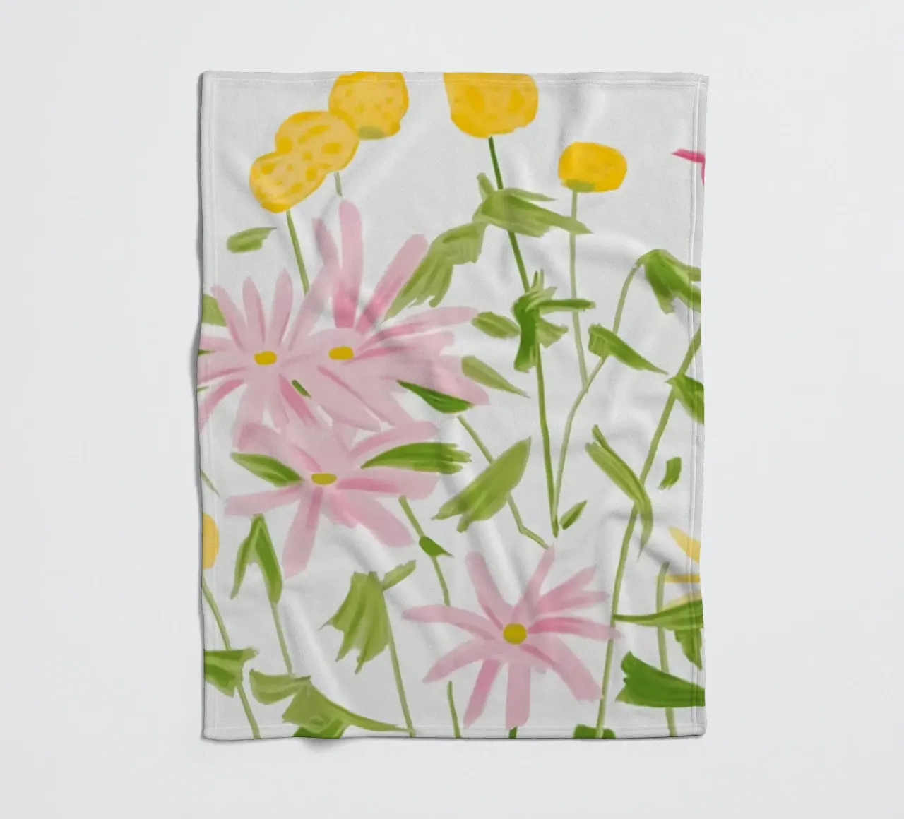 Alex Katz Fiori di primavera coperta in pile da Marcobarshop