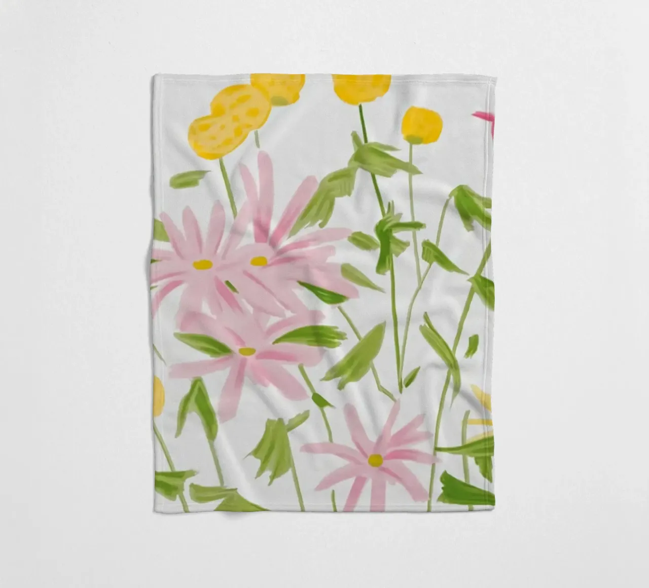 Alex Katz Fiori di primavera coperta in pile da Marcobarshop