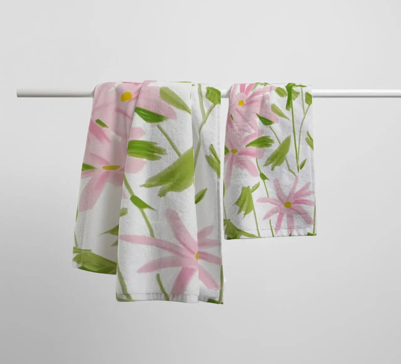 Alex Katz Fiori di primavera asciugamano da bagno da Marcobarshop