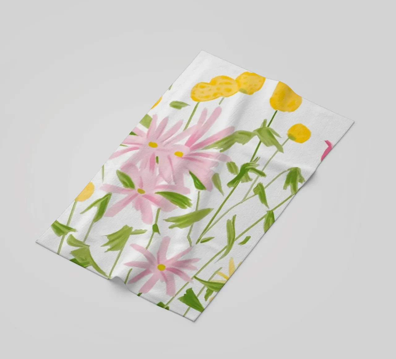 Alex Katz Fiori di primavera telo mare da Marcobarshop