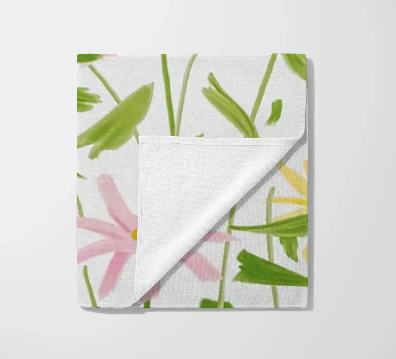 Alex Katz Fiori di primavera telo mare da Marcobarshop
