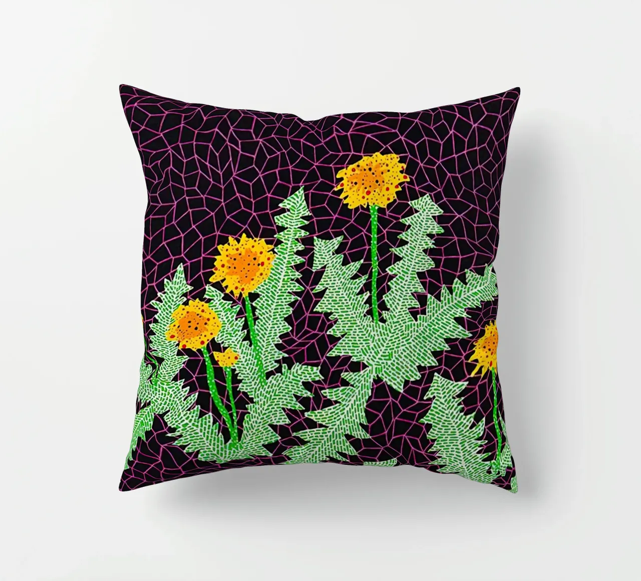 Alex Katz Dandelions cuscino da Marcobarshop