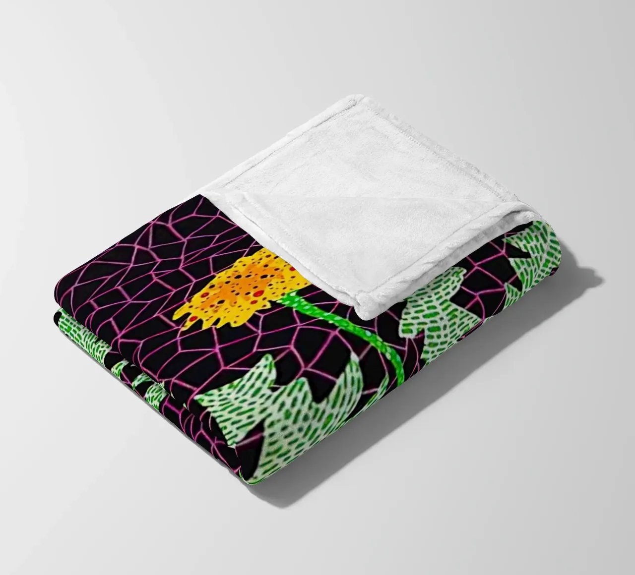 Alex Katz Dandelions coperta in pile da Marcobarshop