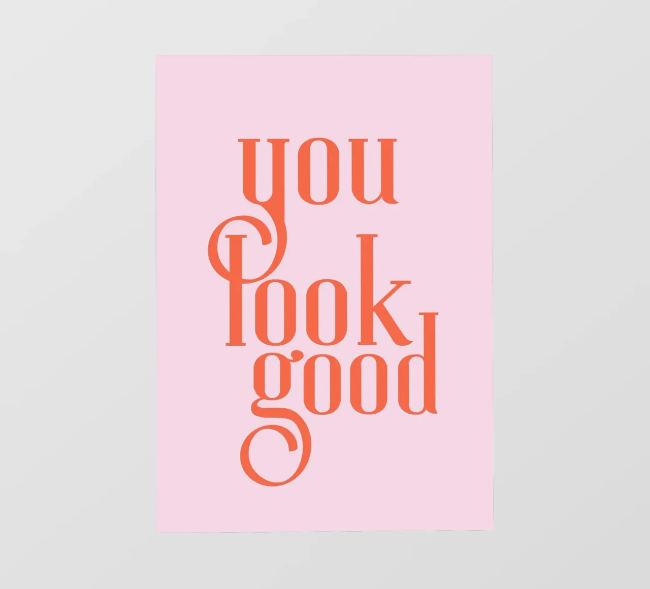 You look good pellicola backlit da PinkCandyWalls