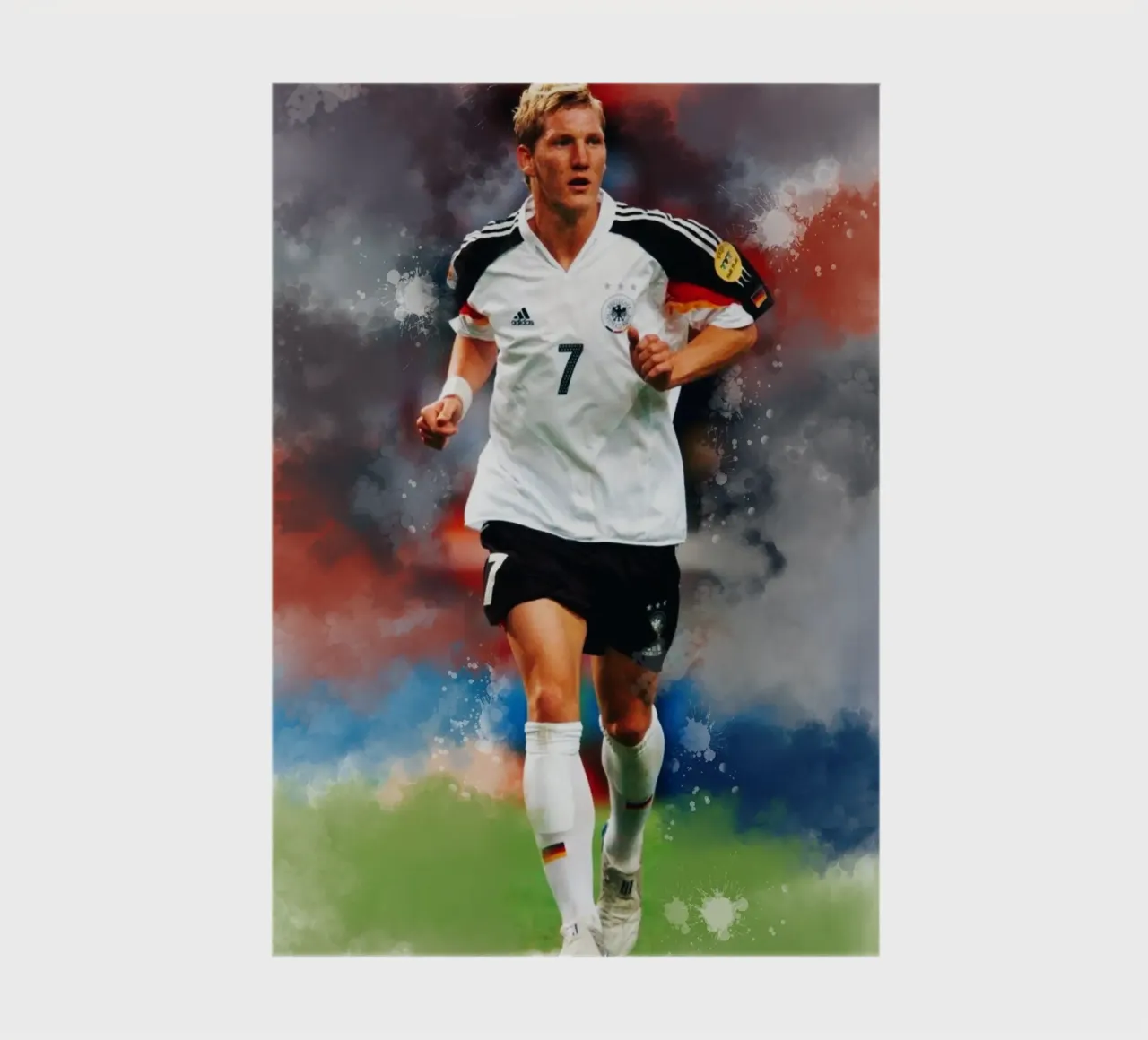 Bastian Schweinsteiger prime time notebook by Lembayung art