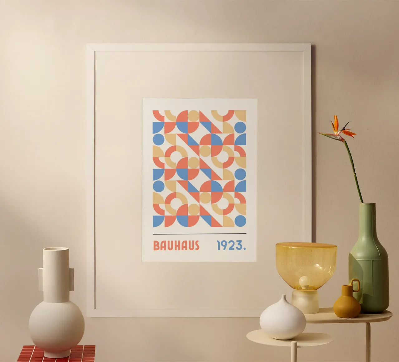 Bauhaus poster da PinkCandyWalls