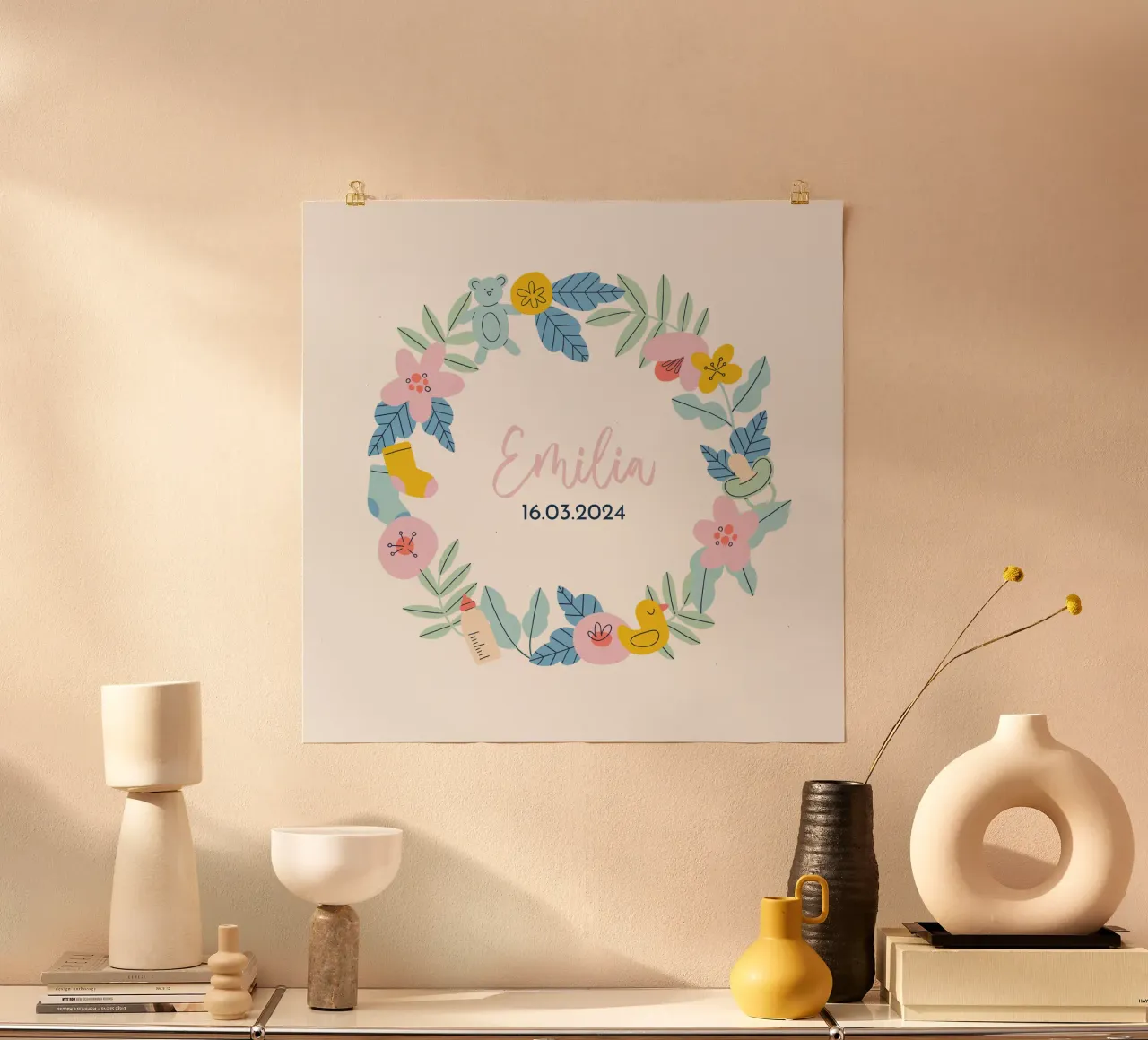 Regalo personalizzato per bambini poster da JillGori