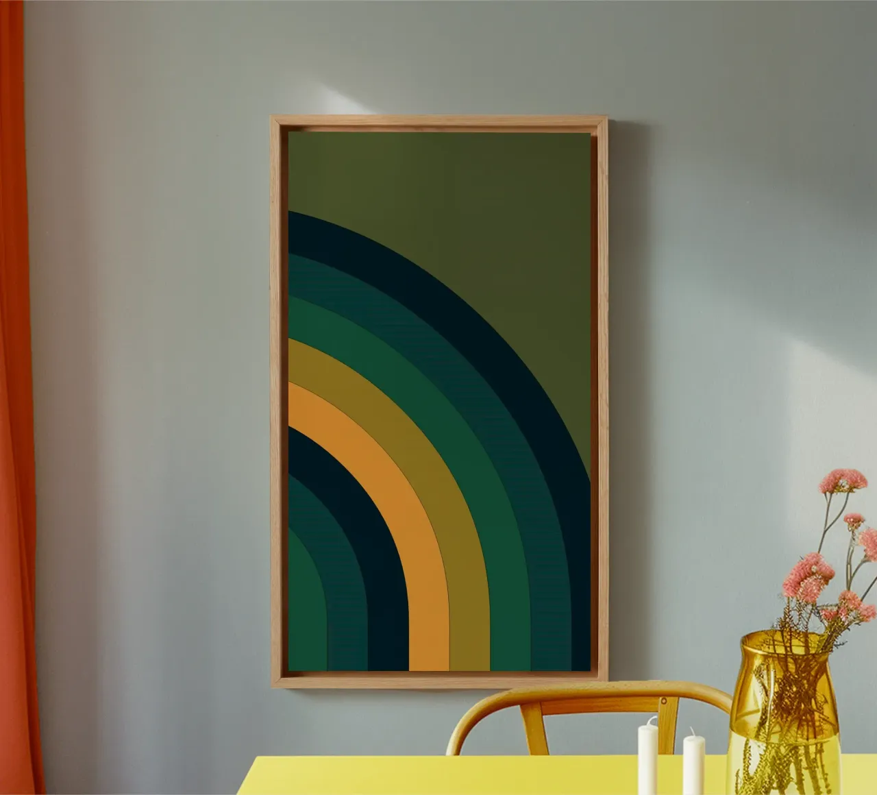 curve line color gradient canvas met Baklijst van mazson