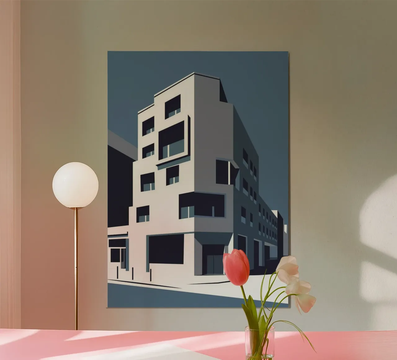 epic building poster con telaio in plastica da ramian