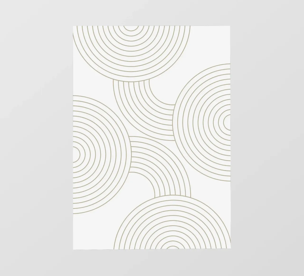 Geometric Abstract telo in pvc da PinkCandyWalls