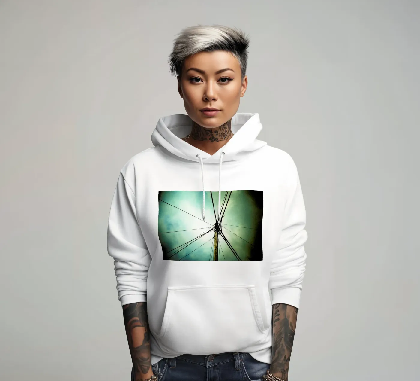 Tangle hoodie by BLAEK Design Studio