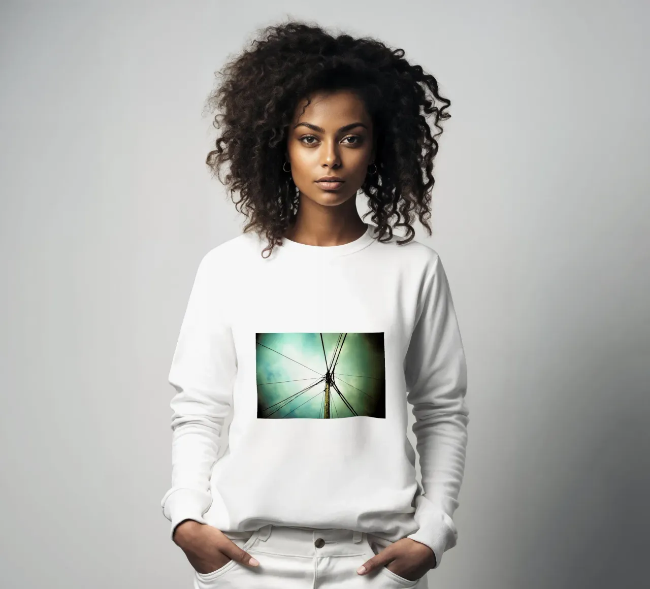 Tangle sweatshirt by BLAEK Design Studio