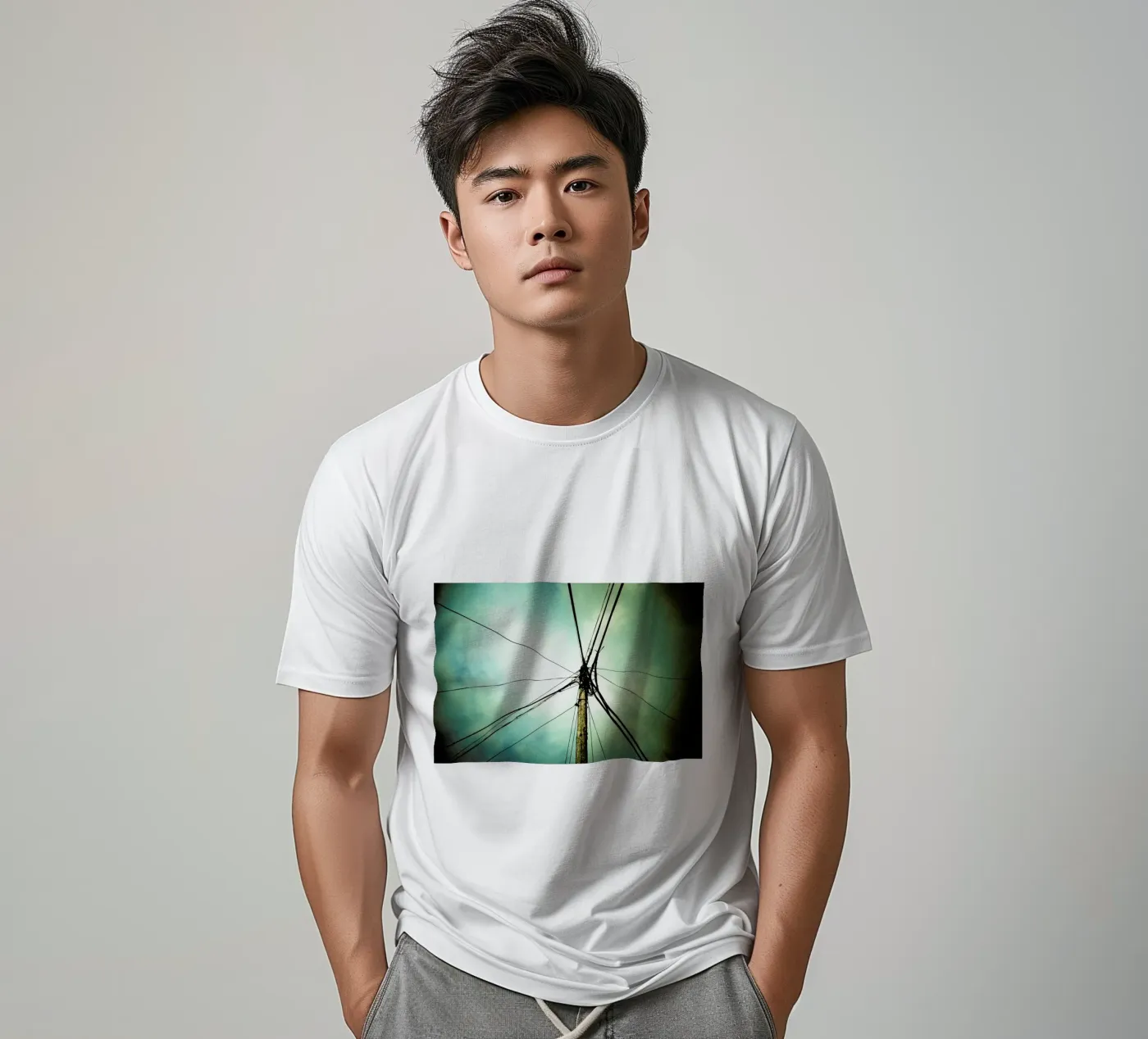 Tangle t-shirt da BLAEK Design Studio