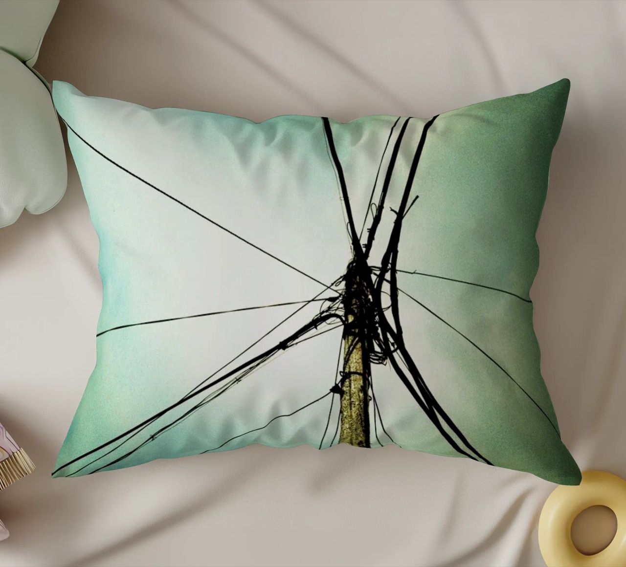Tangle cuscino da BLAEK Design Studio