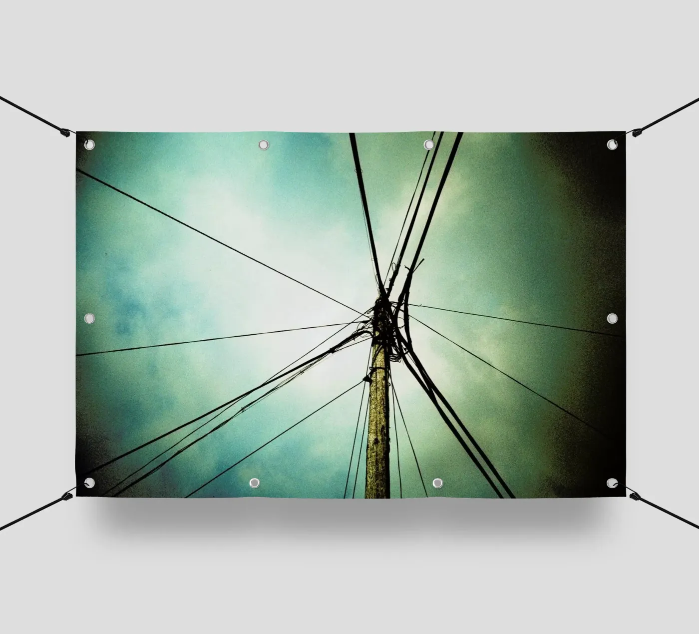 Tangle telo in pvc da BLAEK Design Studio