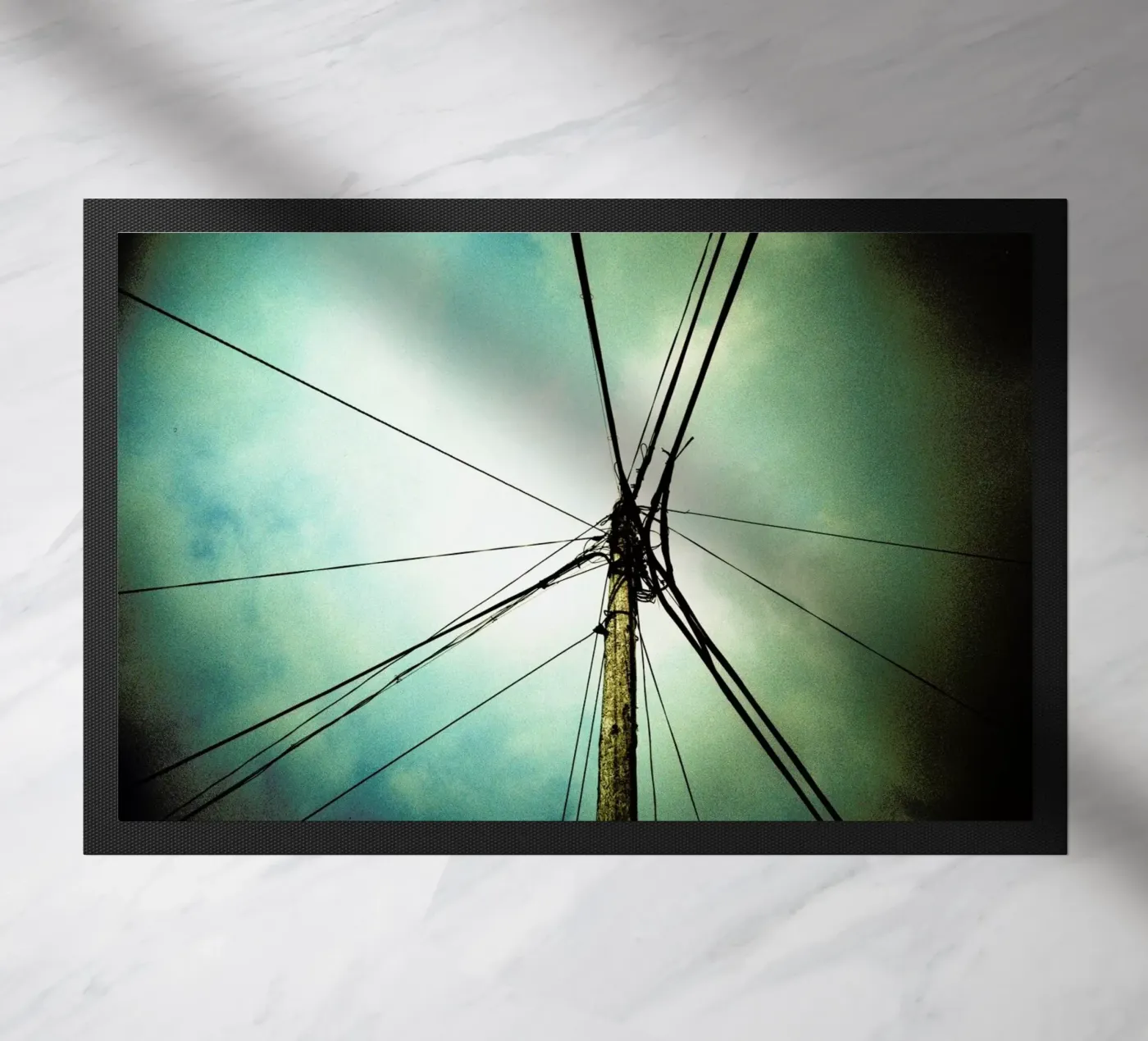 Tangle deurmat van BLAEK Design Studio