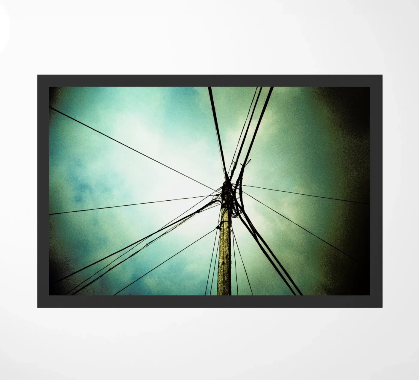 Tangle deurmat van BLAEK Design Studio