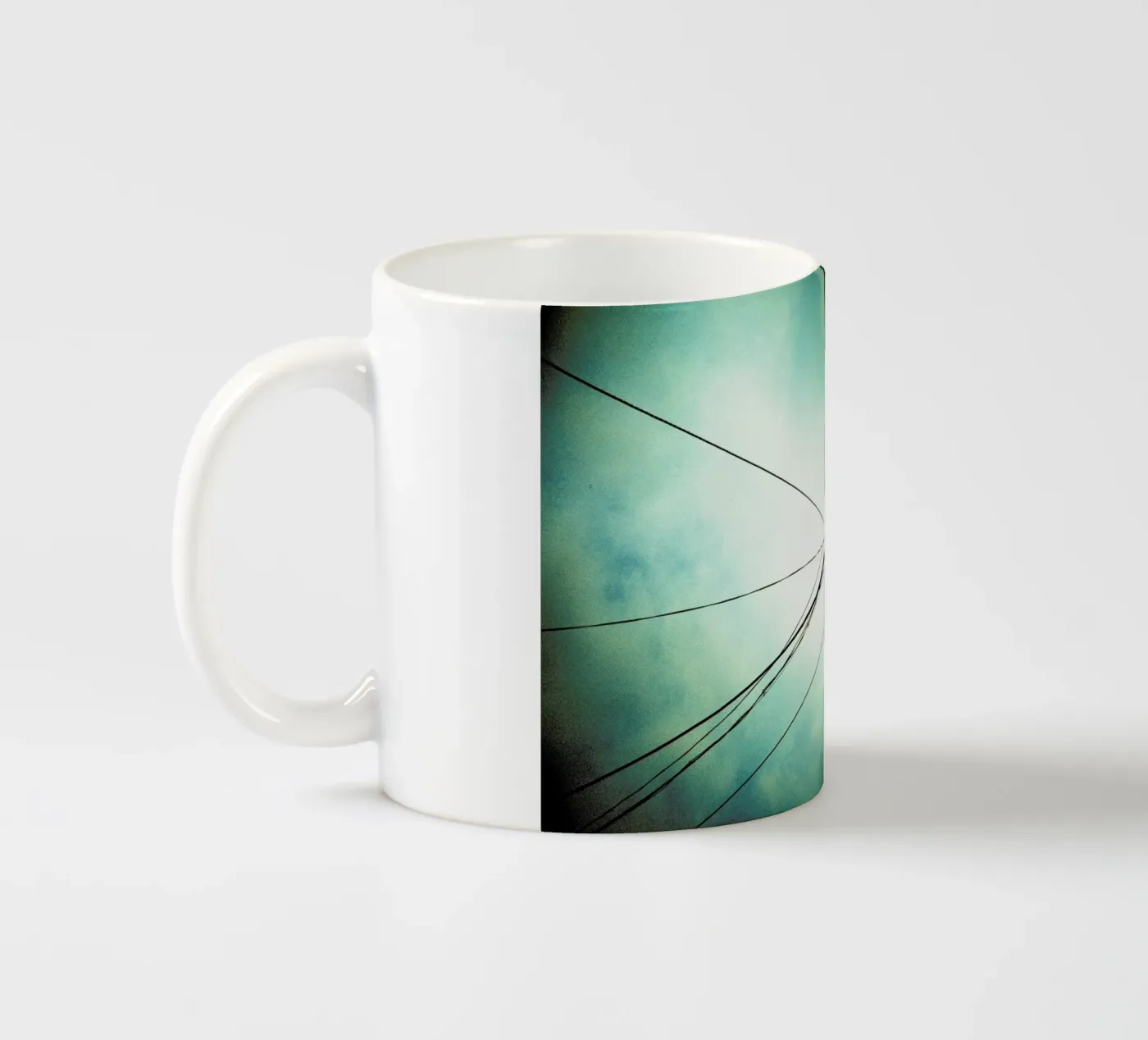 Tangle keramische mok van BLAEK Design Studio