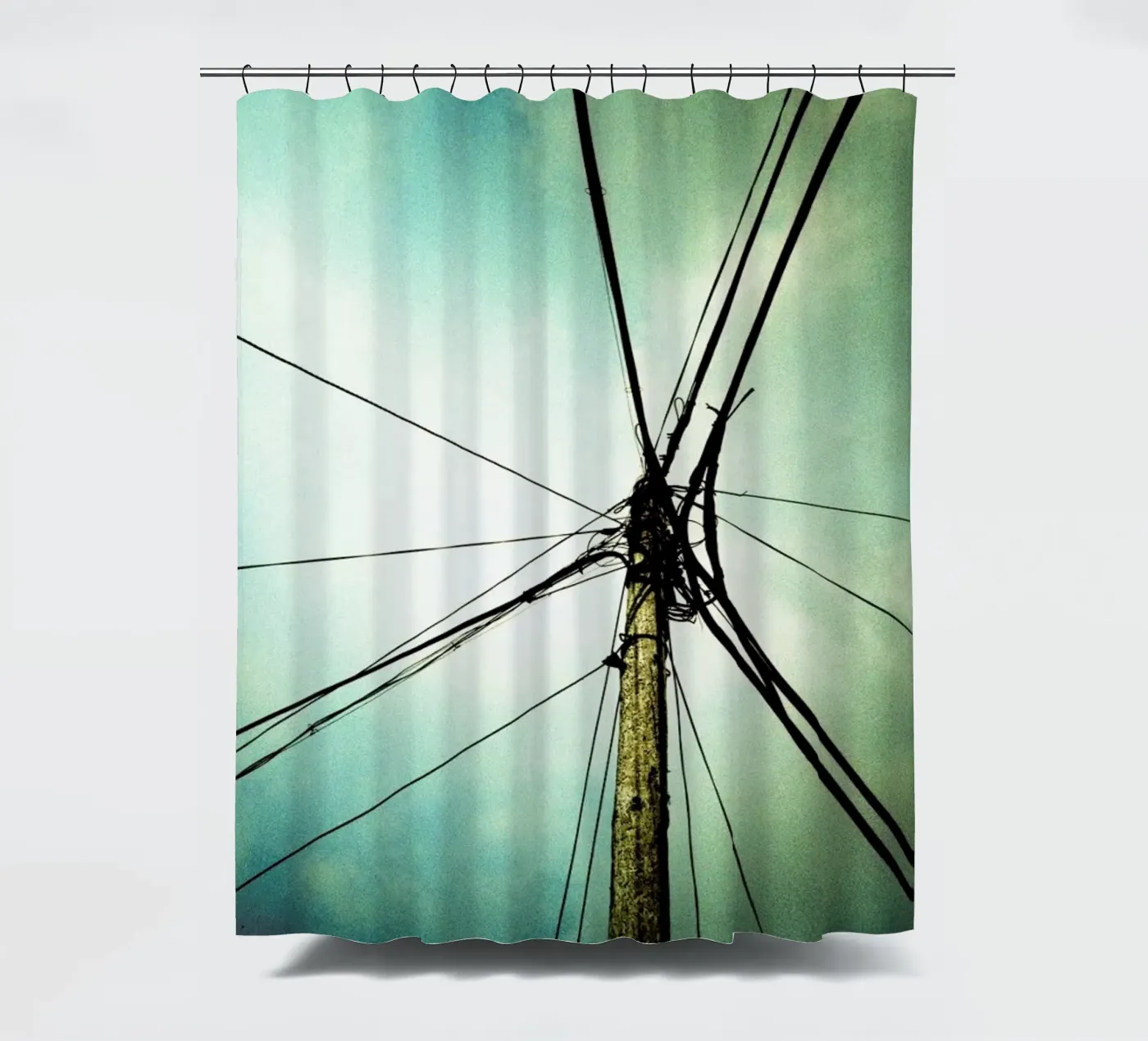 Tangle Duschvorhang von BLAEK Design Studio