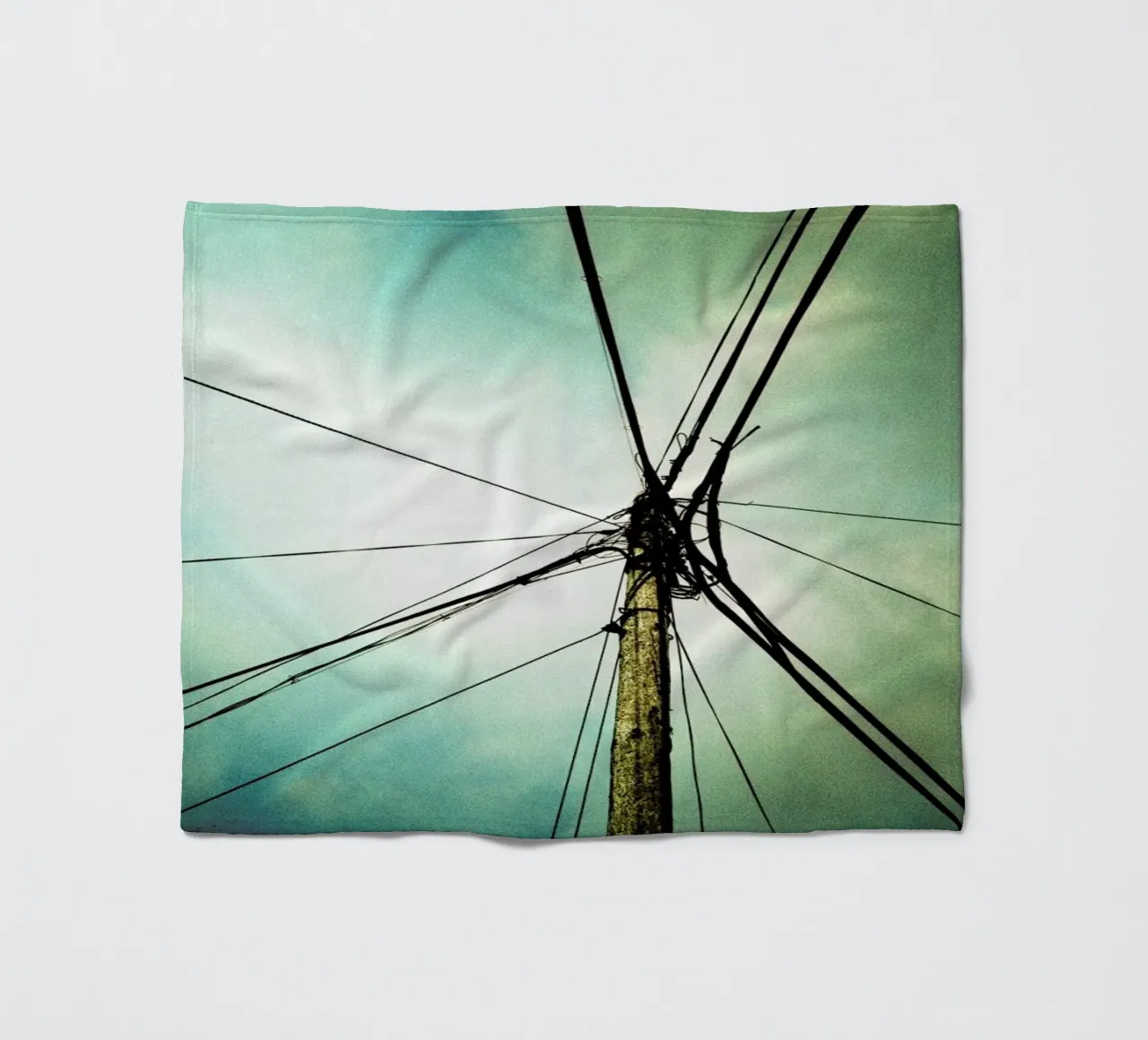 Tangle Fleecedecke von BLAEK Design Studio