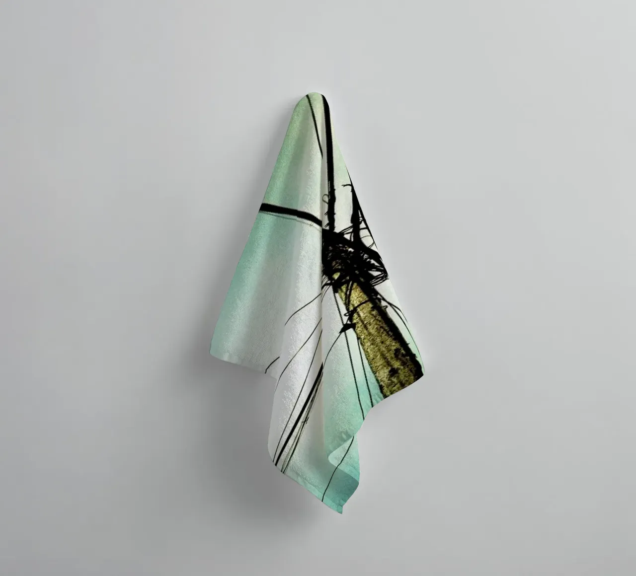 Tangle towel by BLAEK Design Studio