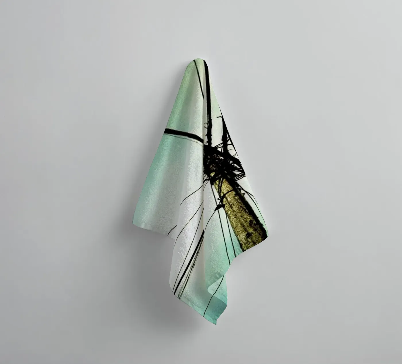Tangle towel by BLAEK Design Studio
