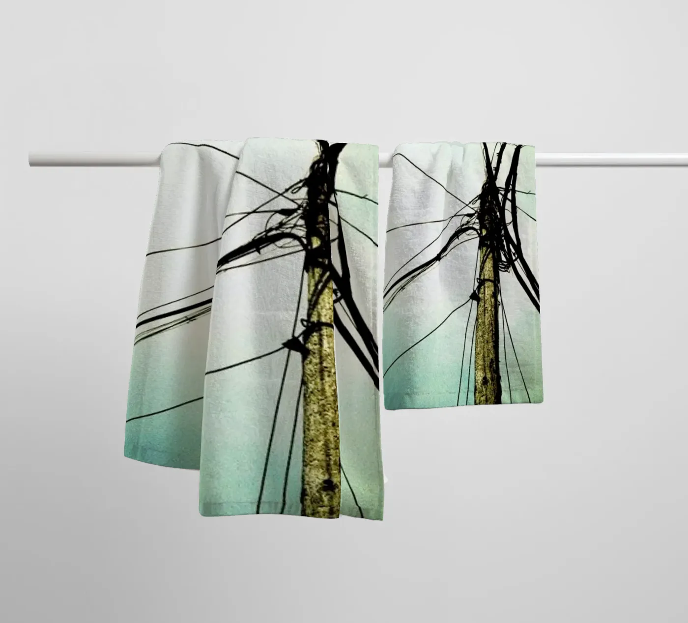 Tangle towel by BLAEK Design Studio