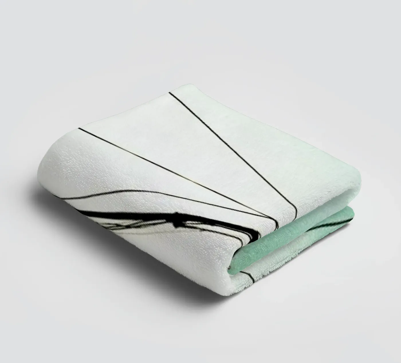 Tangle towel by BLAEK Design Studio