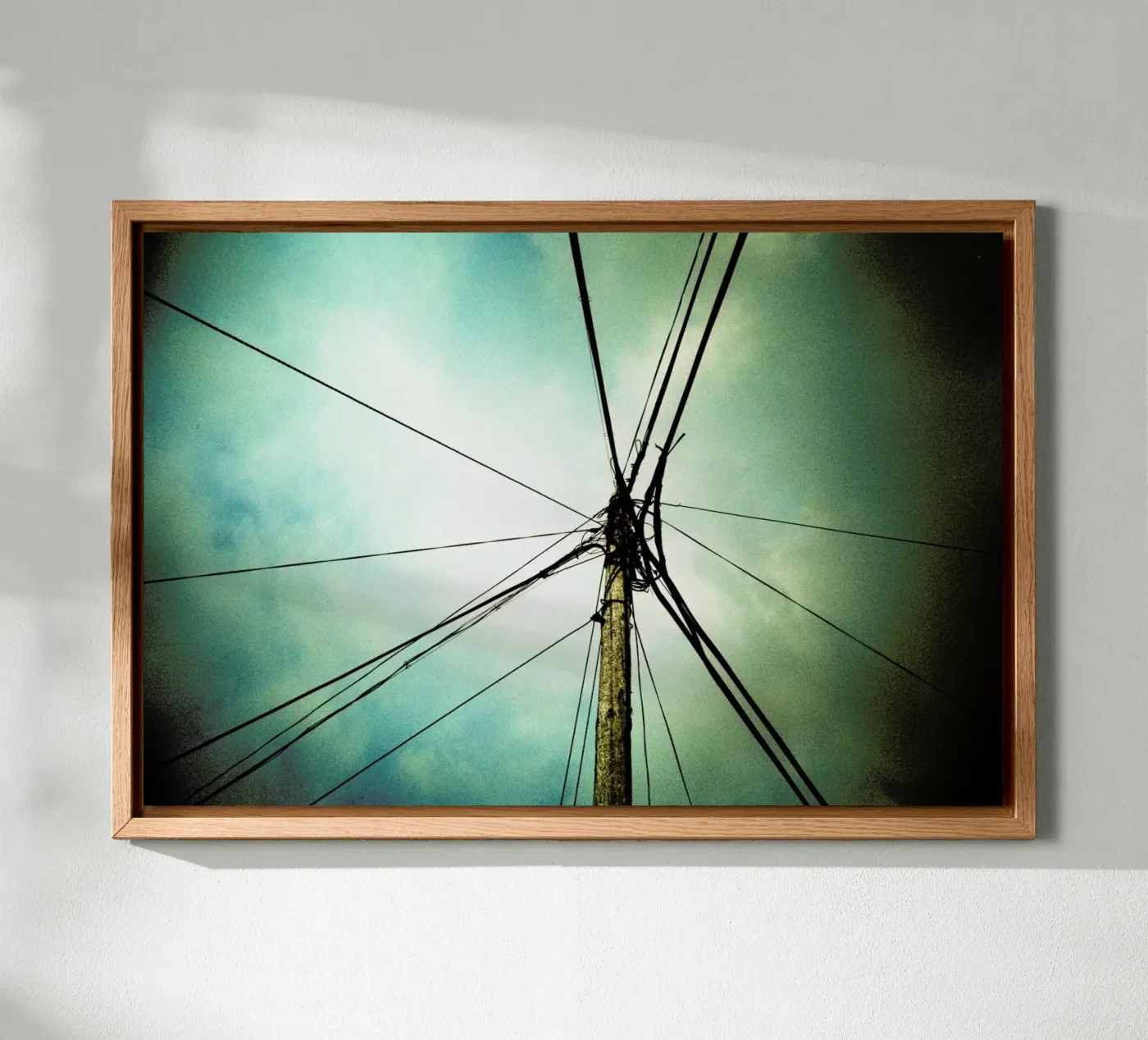 Tangle canvas van BLAEK Design Studio